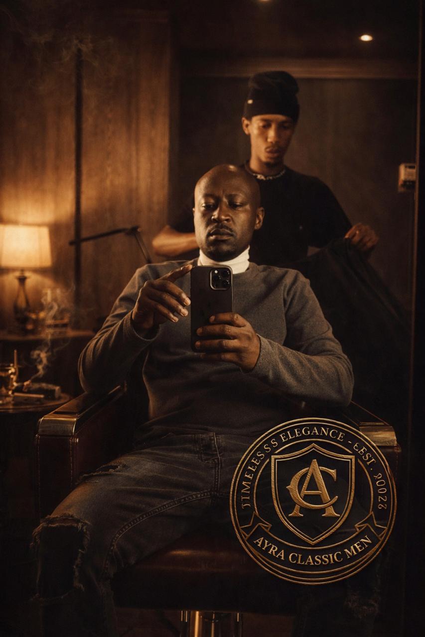 Ayra Men barber chair grooming experience